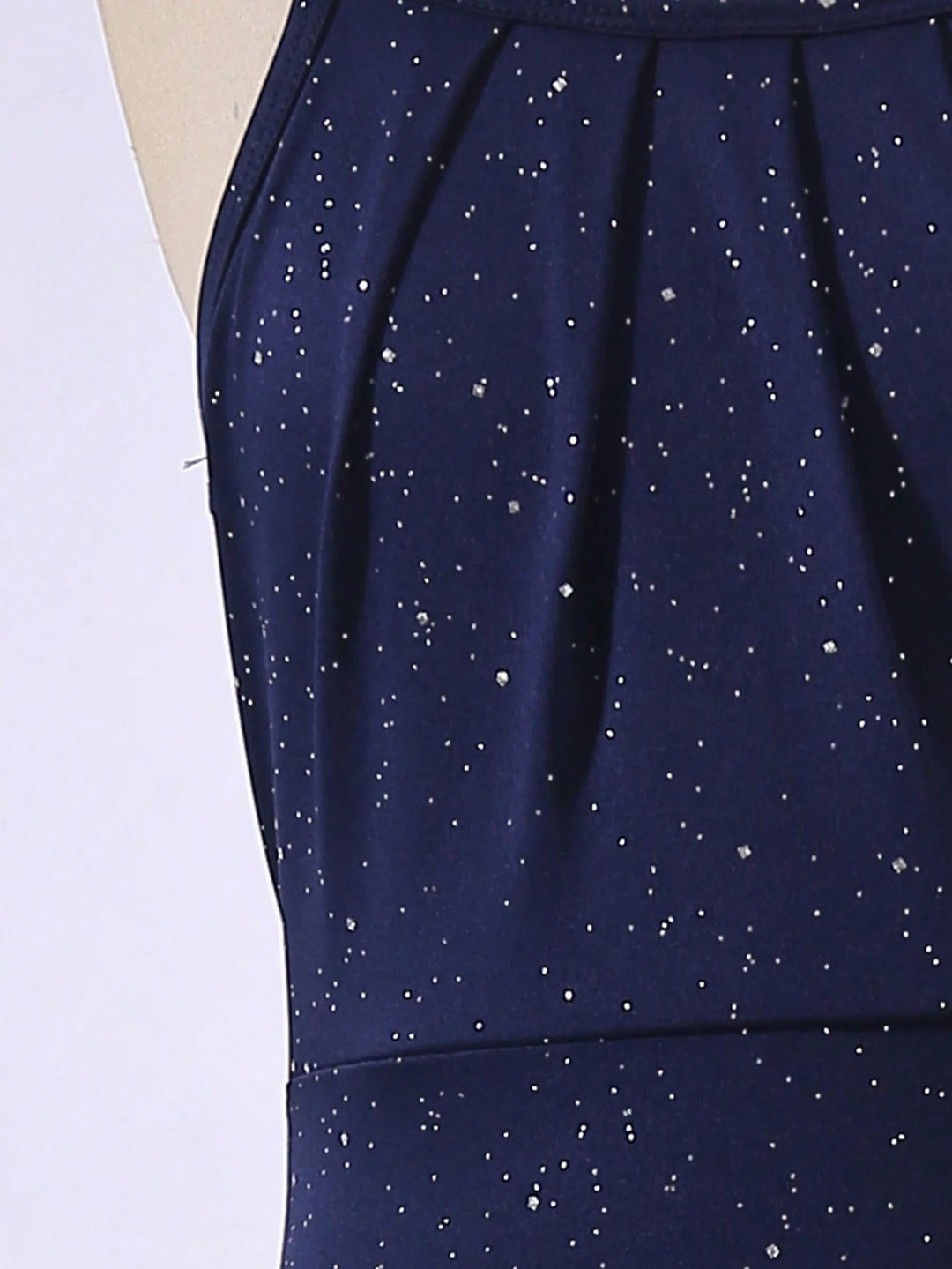SHEIN maxi ruha, kék