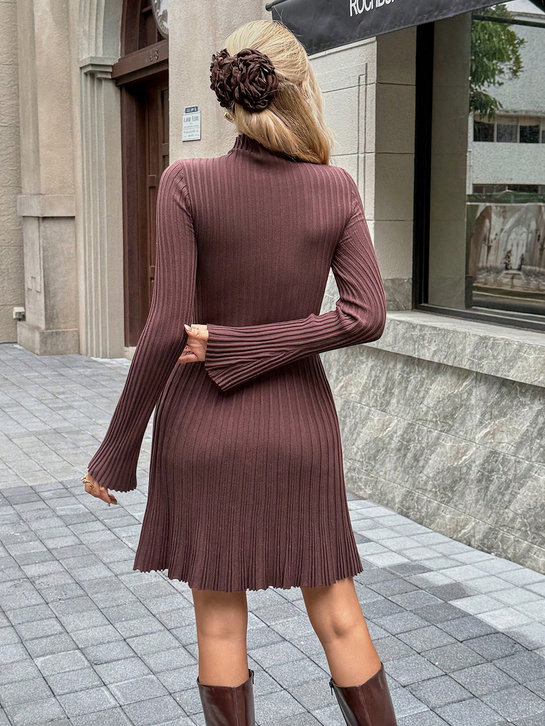 Rochie SHEIN, maro