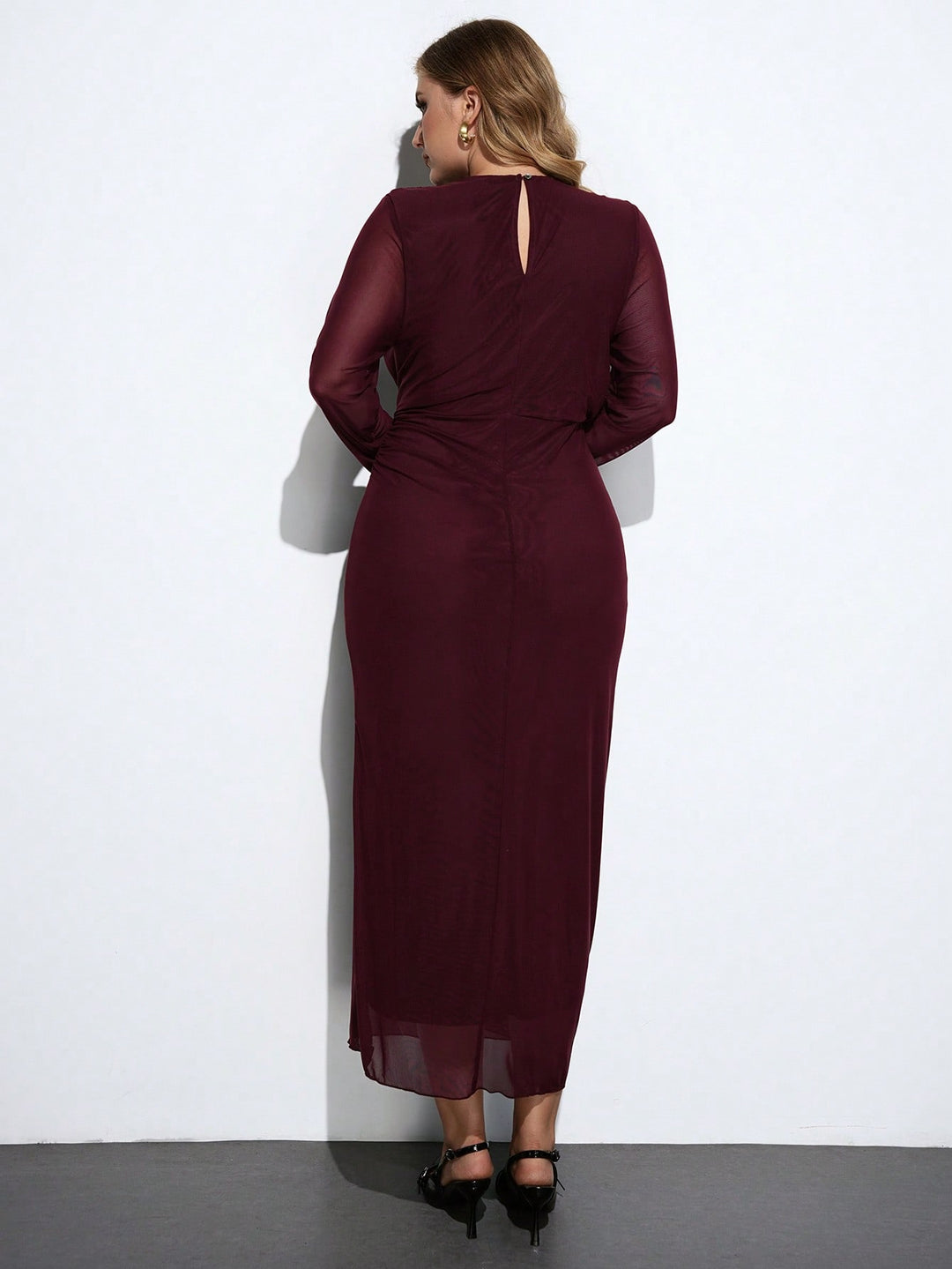 Rochie SHEIN, vișiniu