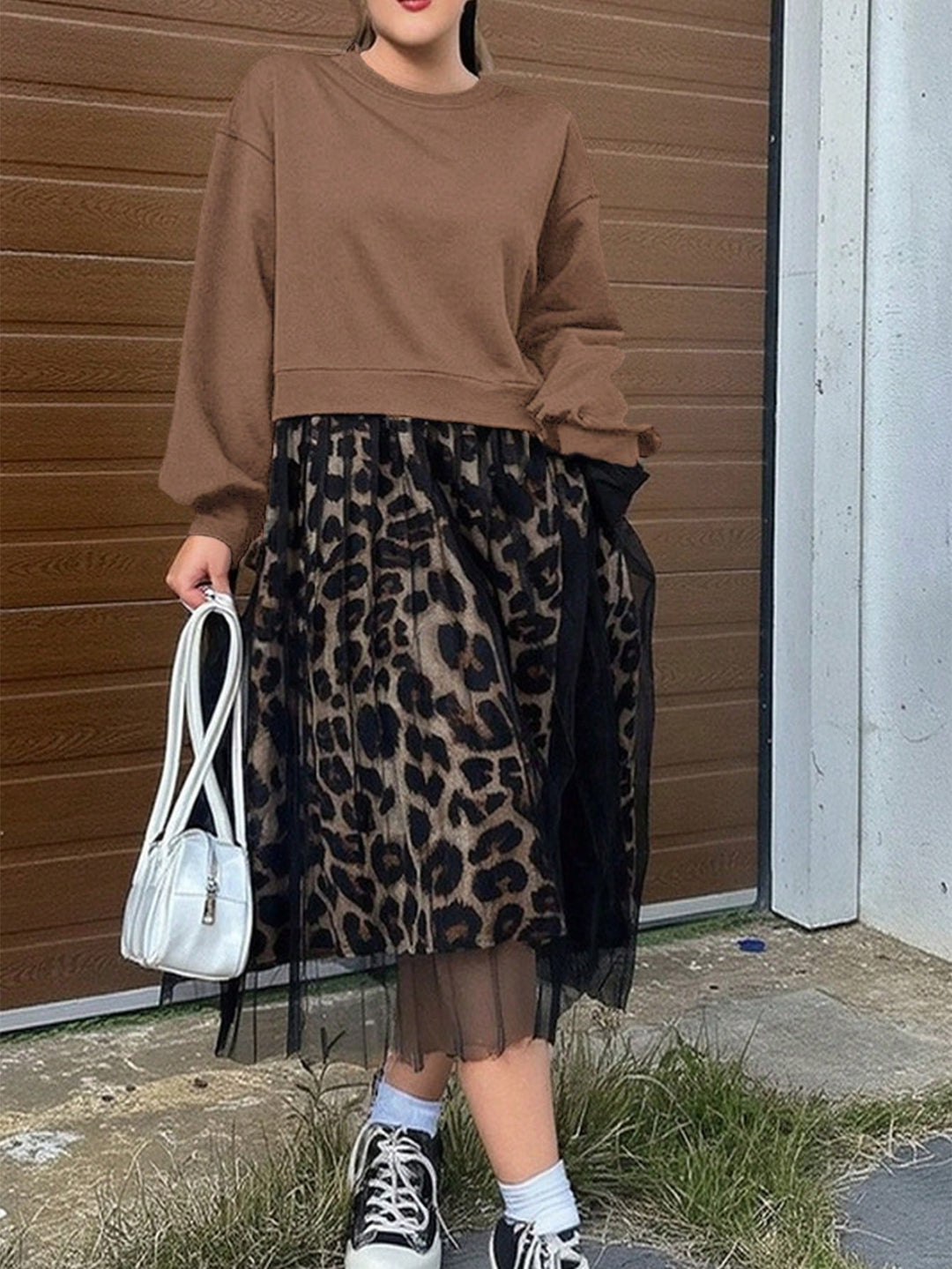 Rochie SHEIN, maro