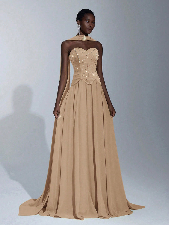 Rochie SHEIN, kaki