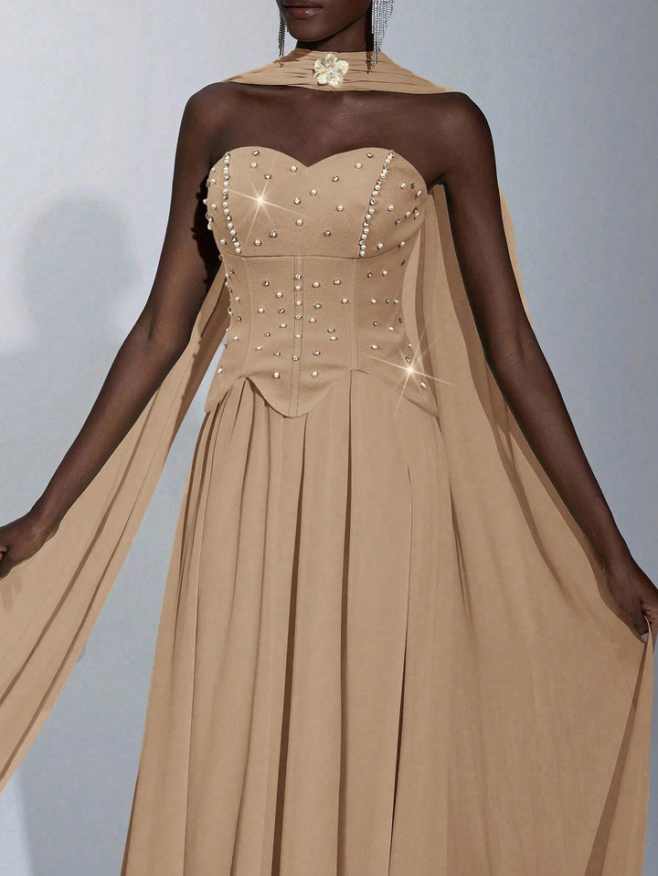 Rochie SHEIN, kaki