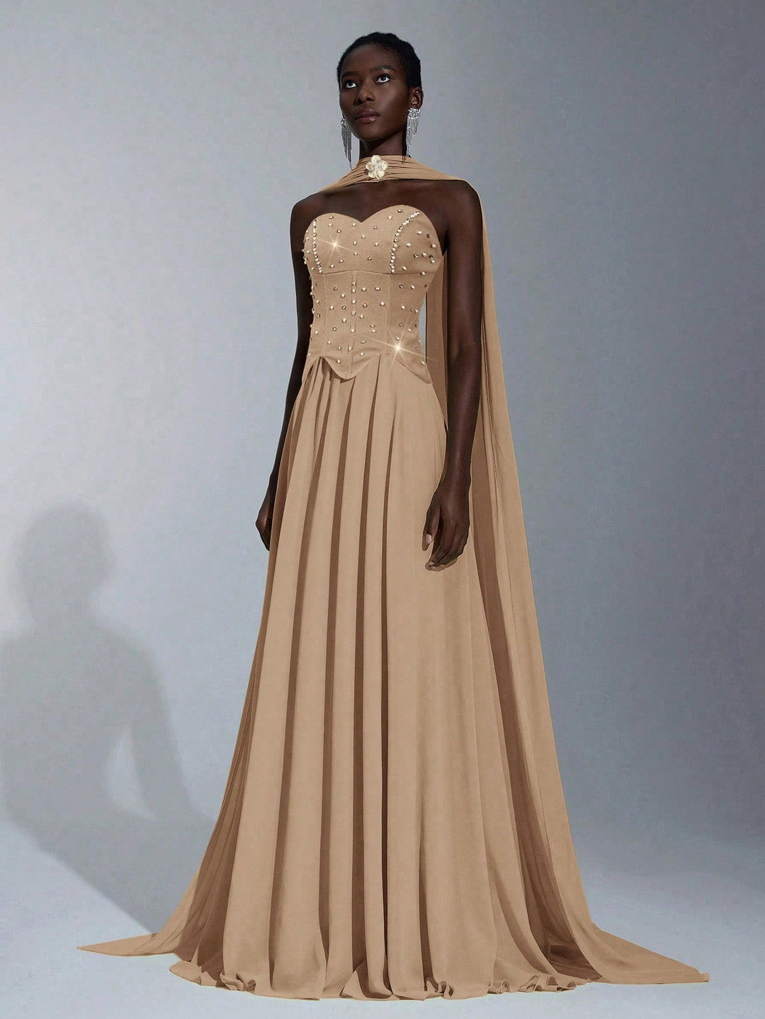 Rochie SHEIN, kaki