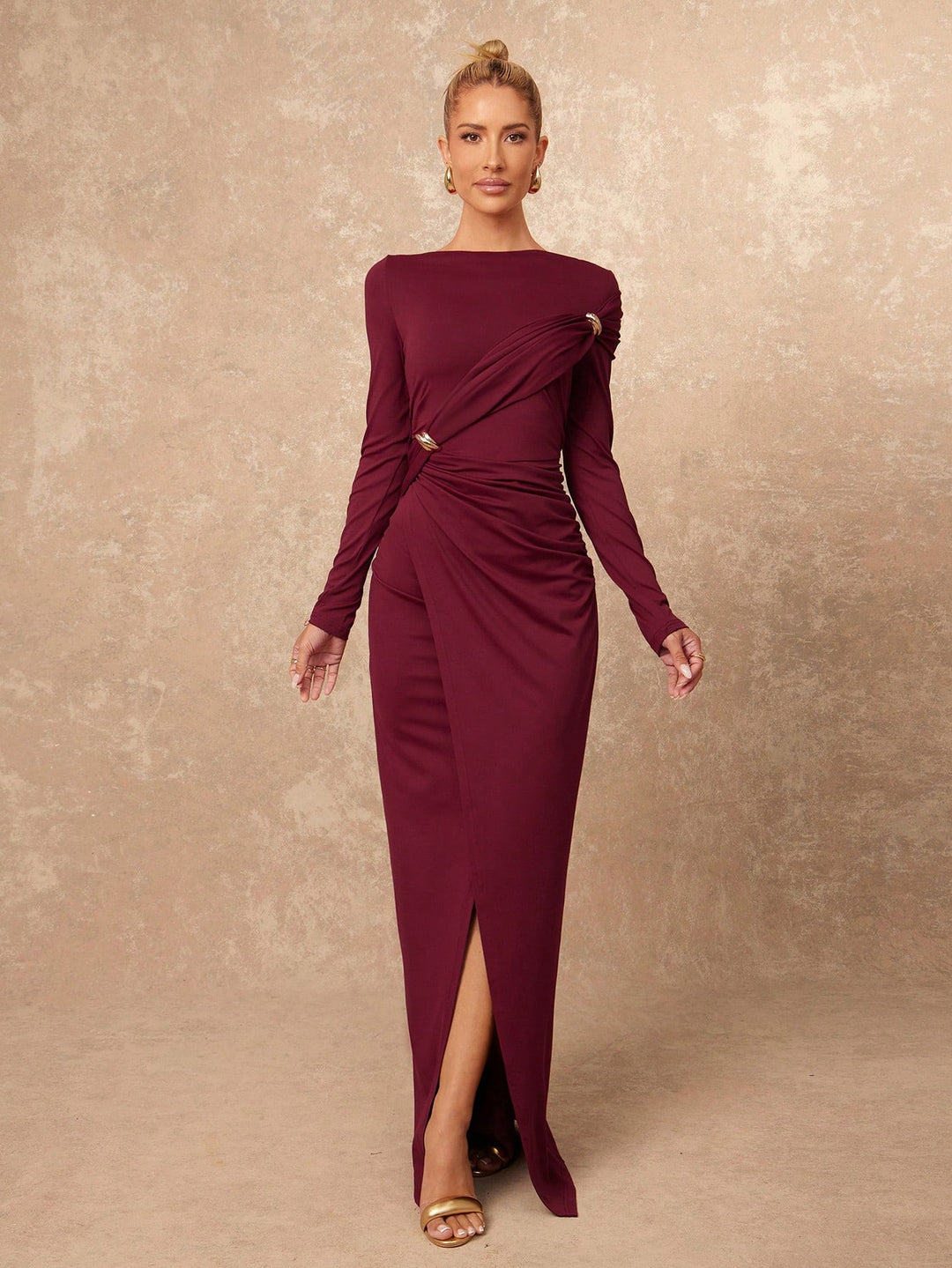 Rochie maxi SHEIN, roșu