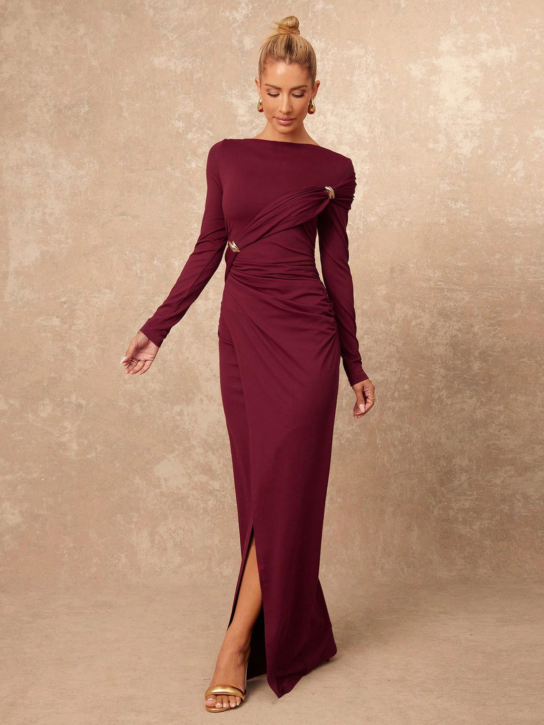 Rochie maxi SHEIN, roșu
