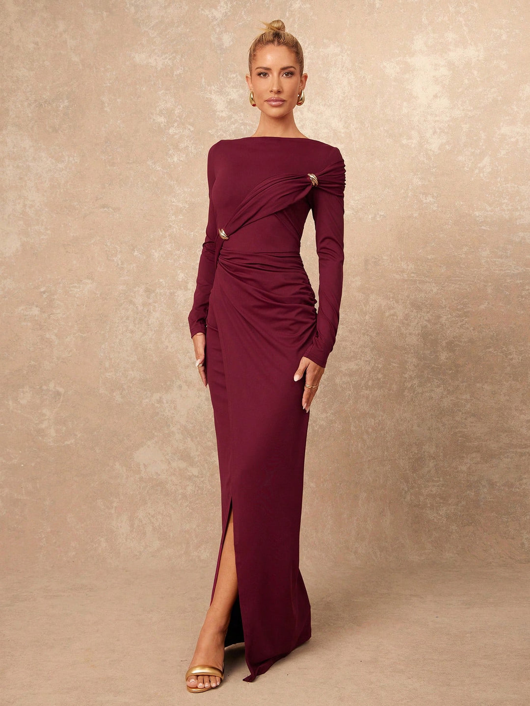 Rochie maxi SHEIN, roșu