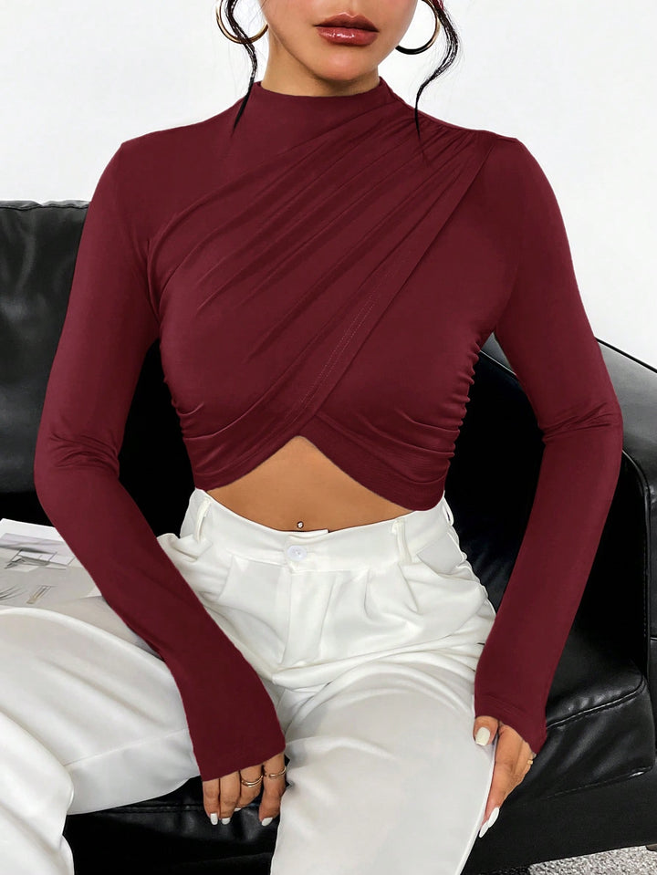 Tricou SHEIN, vișiniu