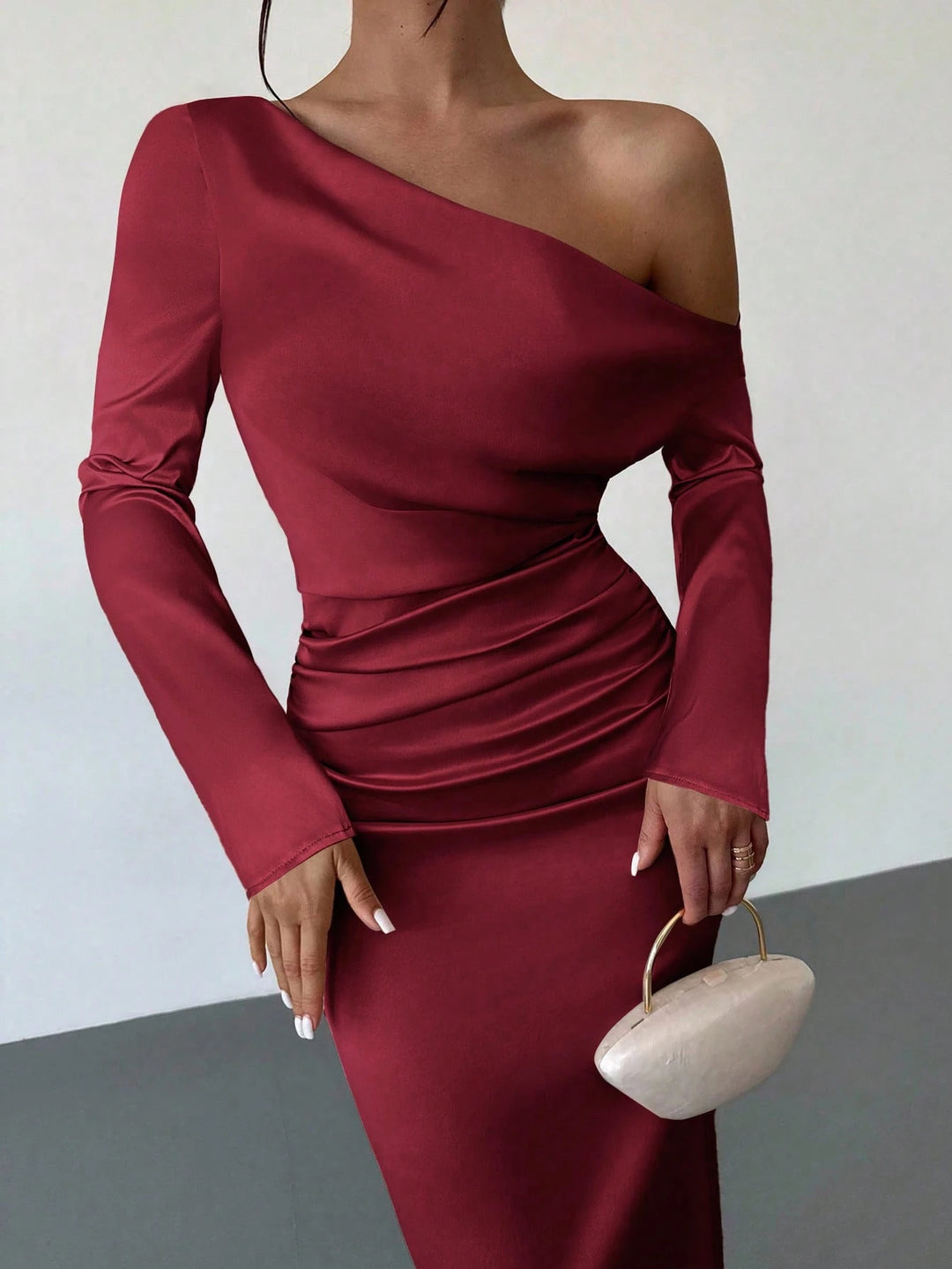 Rochie maxi SHEIN, roșu
