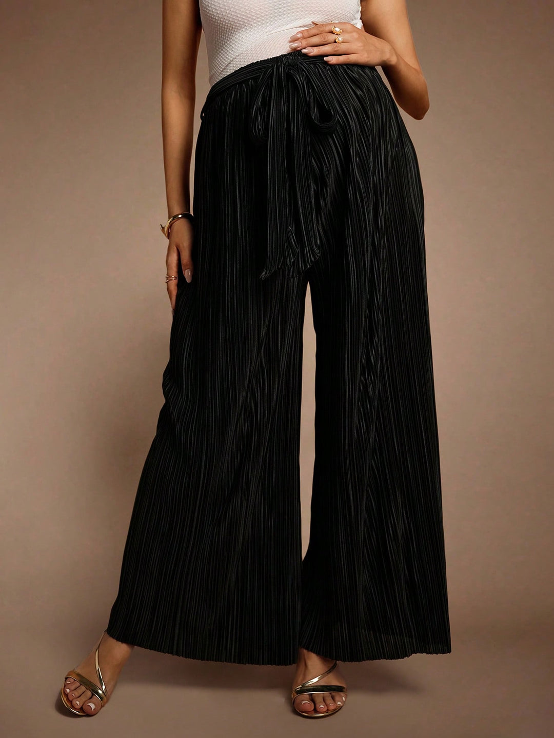 Pantaloni SHEIN, negru