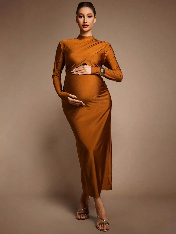 Rochie SHEIN, maro