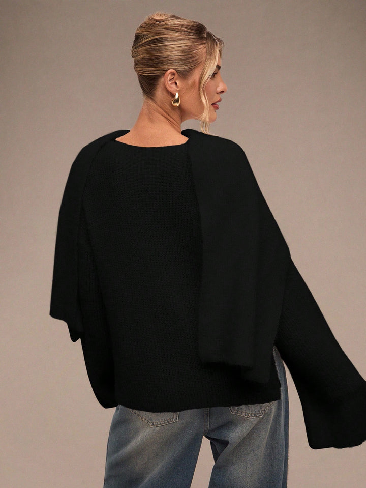 Pulover SHEIN, negru