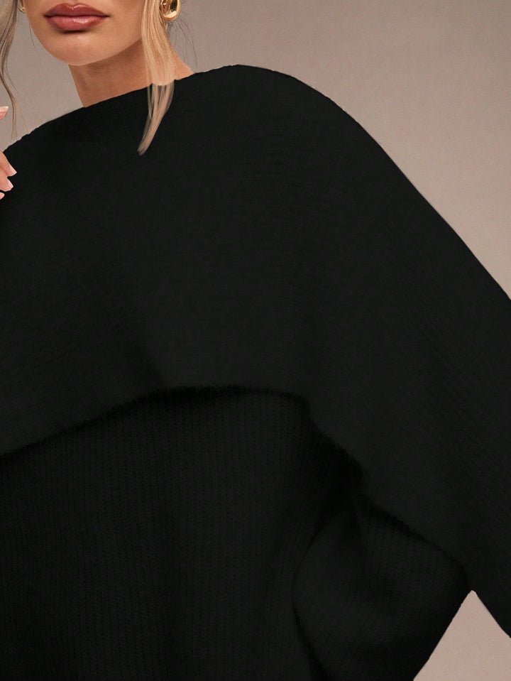 Pulover SHEIN, negru