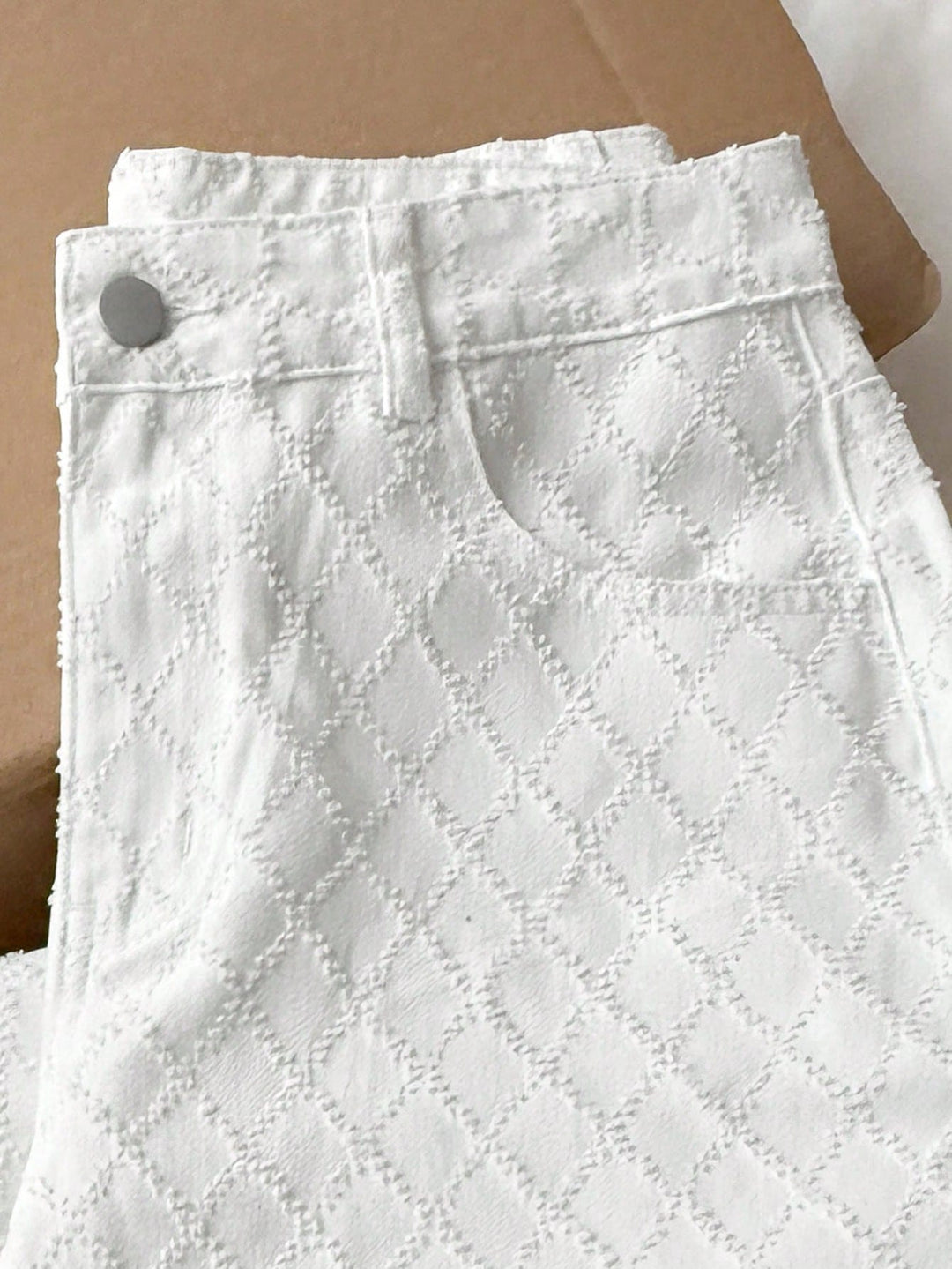 Jeans SHEIN, alb