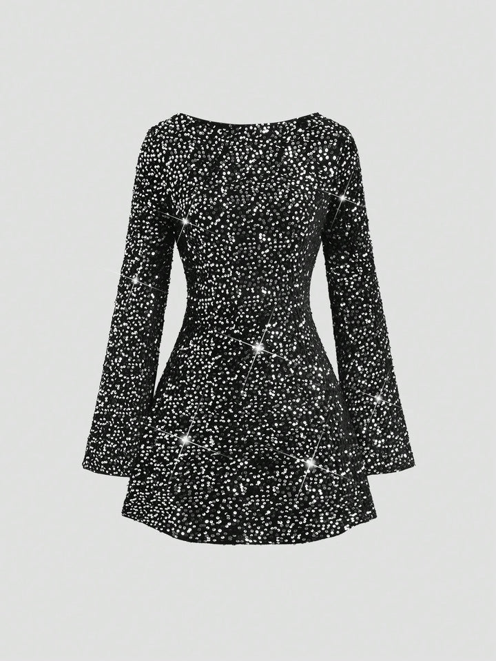 Rochie mini SHEIN, negru