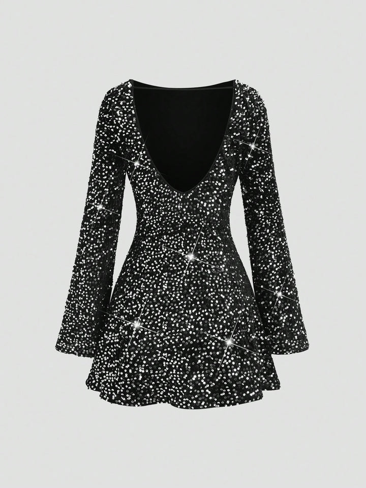 Rochie mini SHEIN, negru