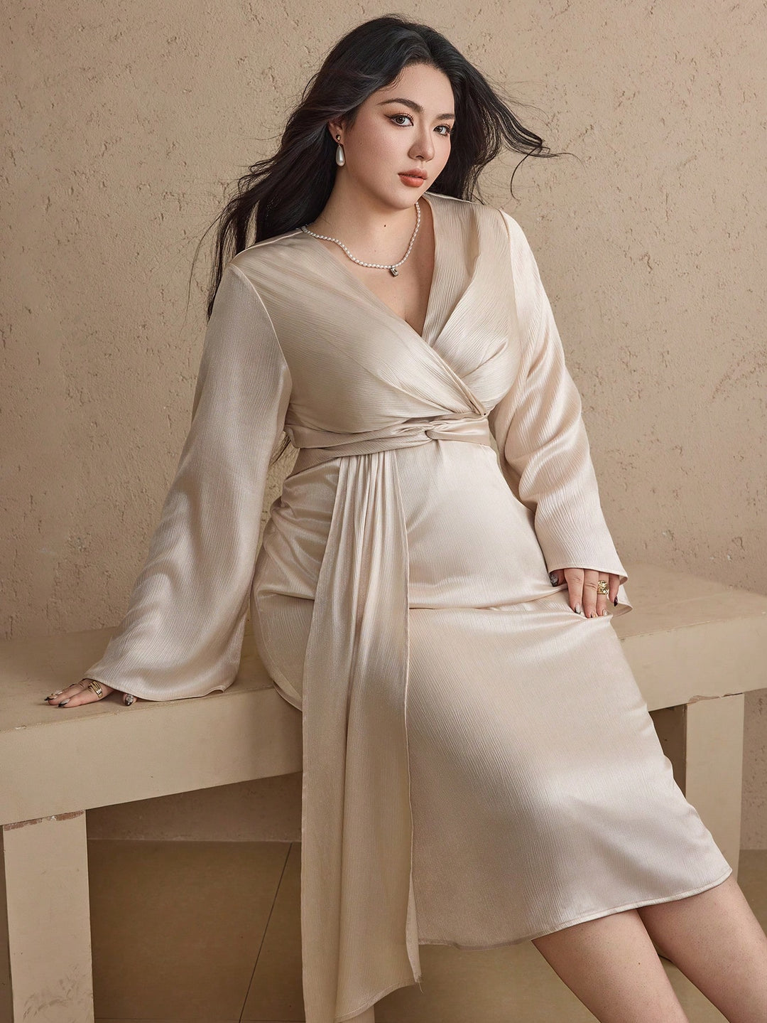 Rochie SHEIN, bej