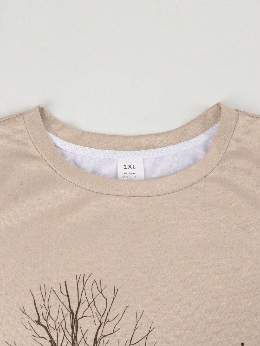 Tricou SHEIN, bej
