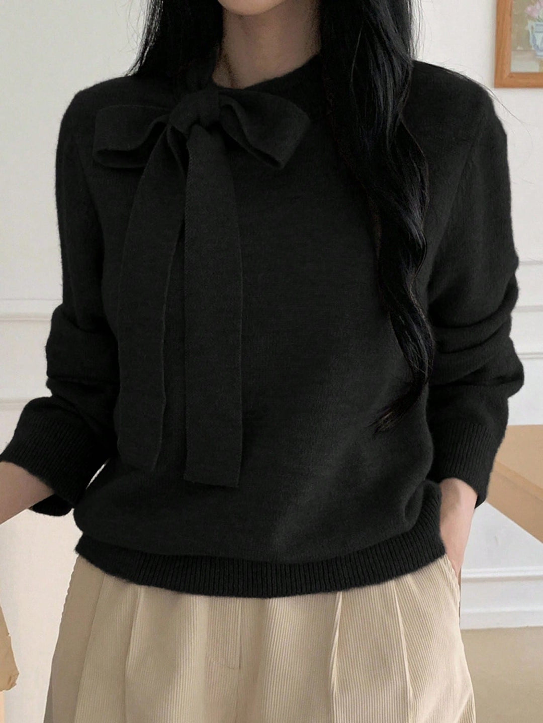 Pulover SHEIN, negru