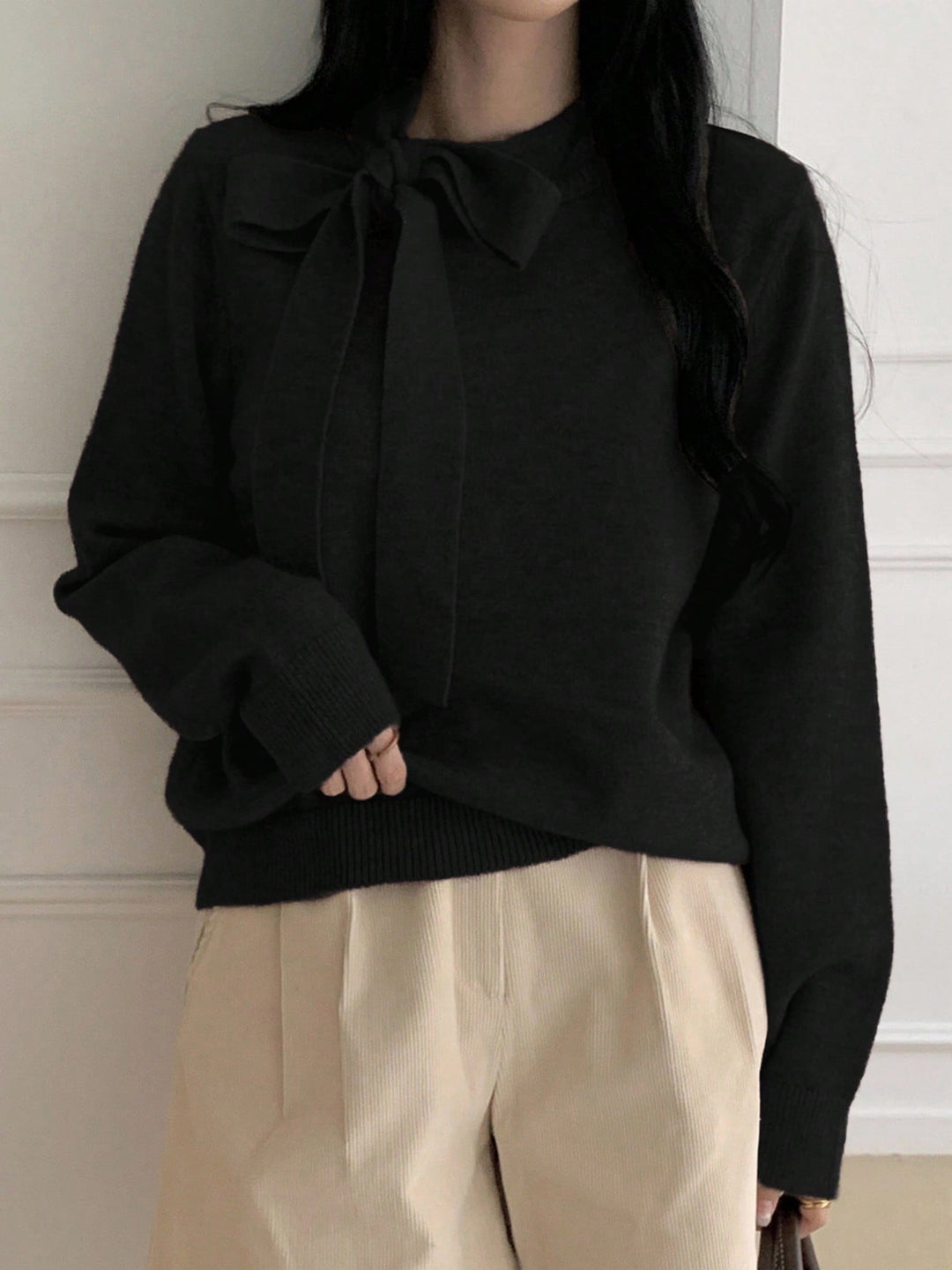Pulover SHEIN, negru