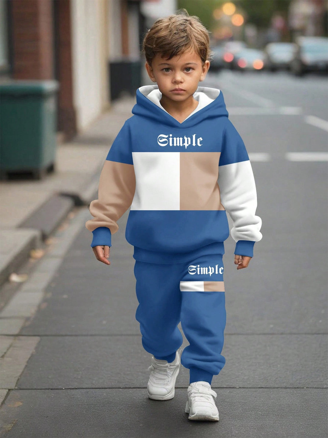 SHEIN kapucnis és blúz szett, vegyes színek