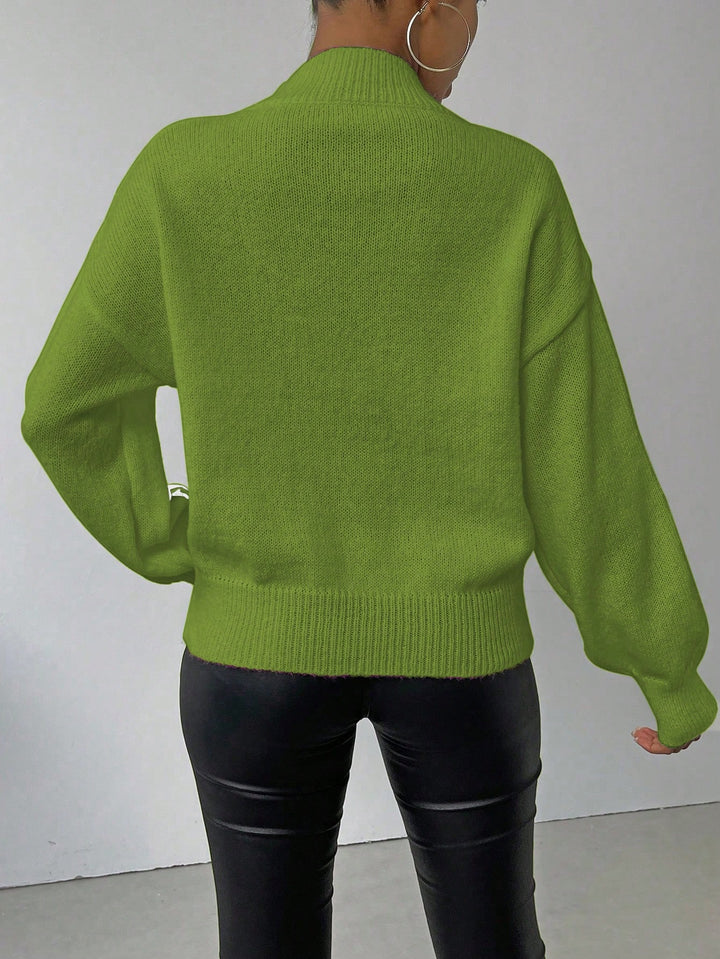 Pulover SHEIN, verde