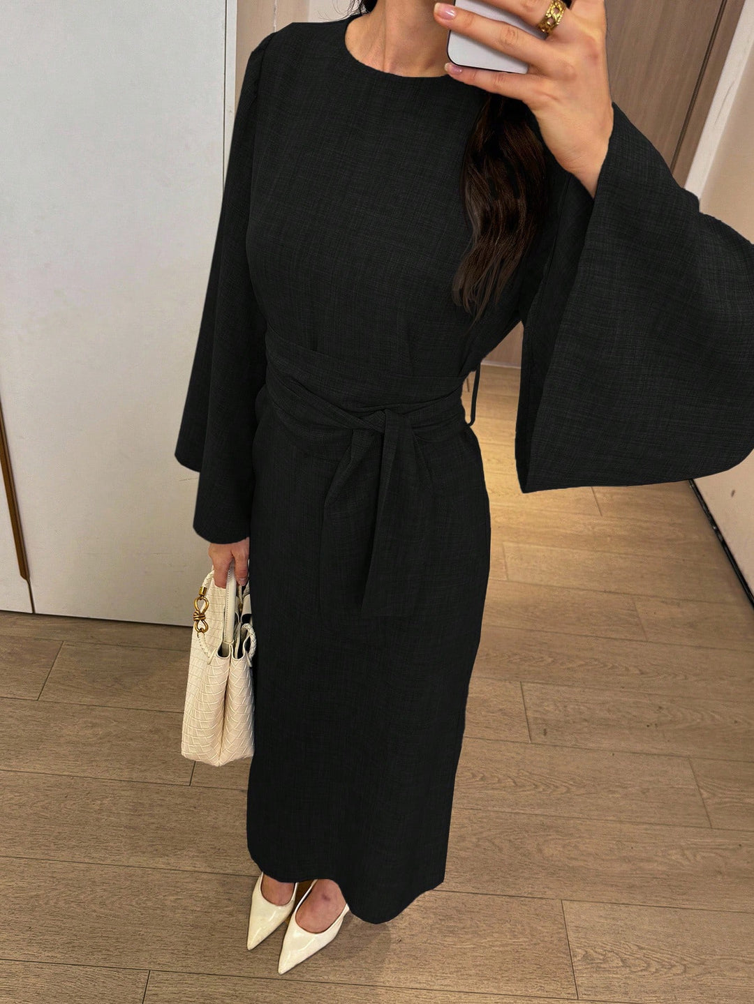 Rochie maxi SHEIN, negru