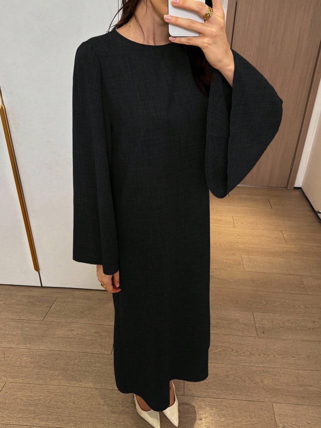 Rochie maxi SHEIN, negru