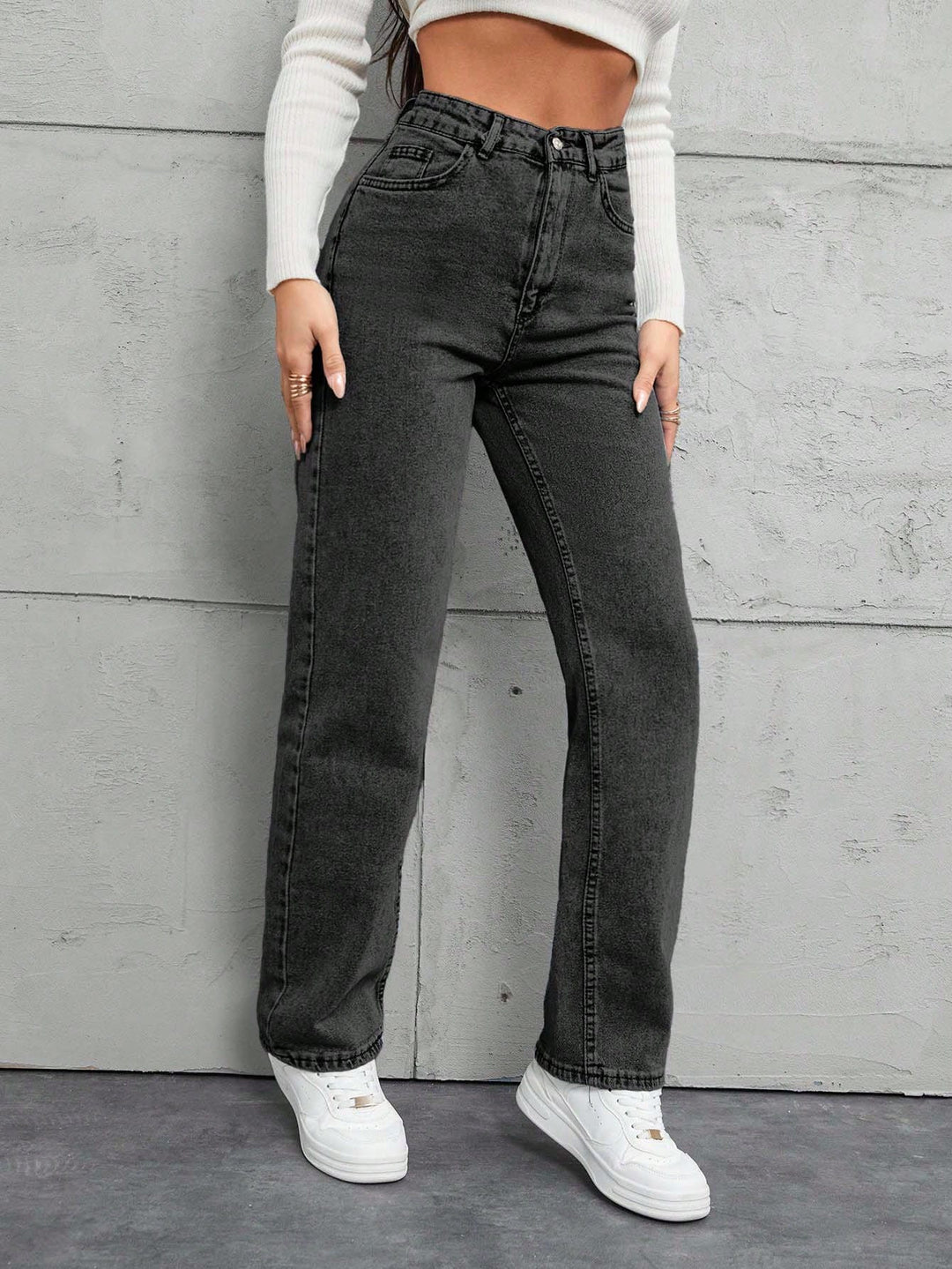 Jeans SHEIN, negru