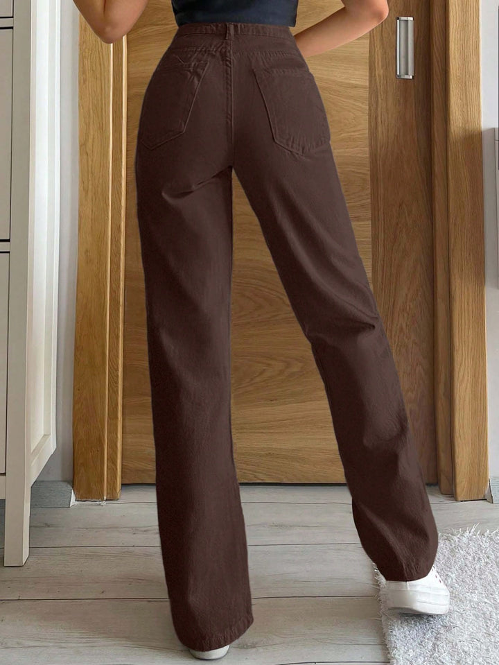 Jeans SHEIN, maro