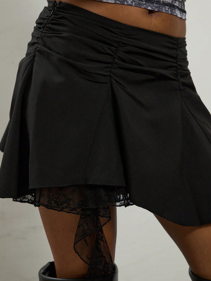 SHEIN mini szoknya, fekete