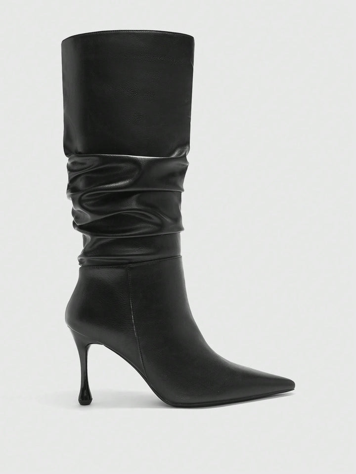 SHEIN csizma, fekete
