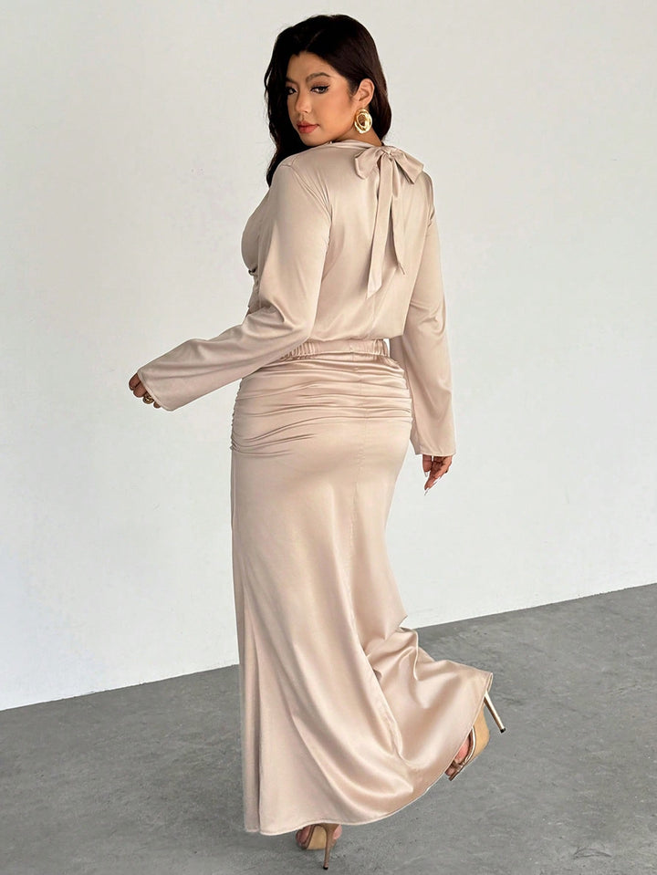 SHEIN együttes, bézs