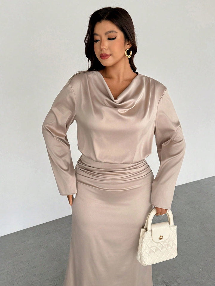 SHEIN együttes, bézs
