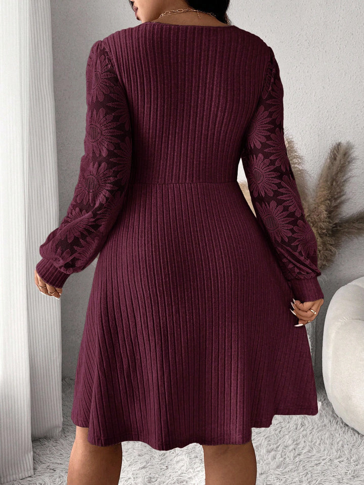 Rochie mini SHEIN, vișiniu