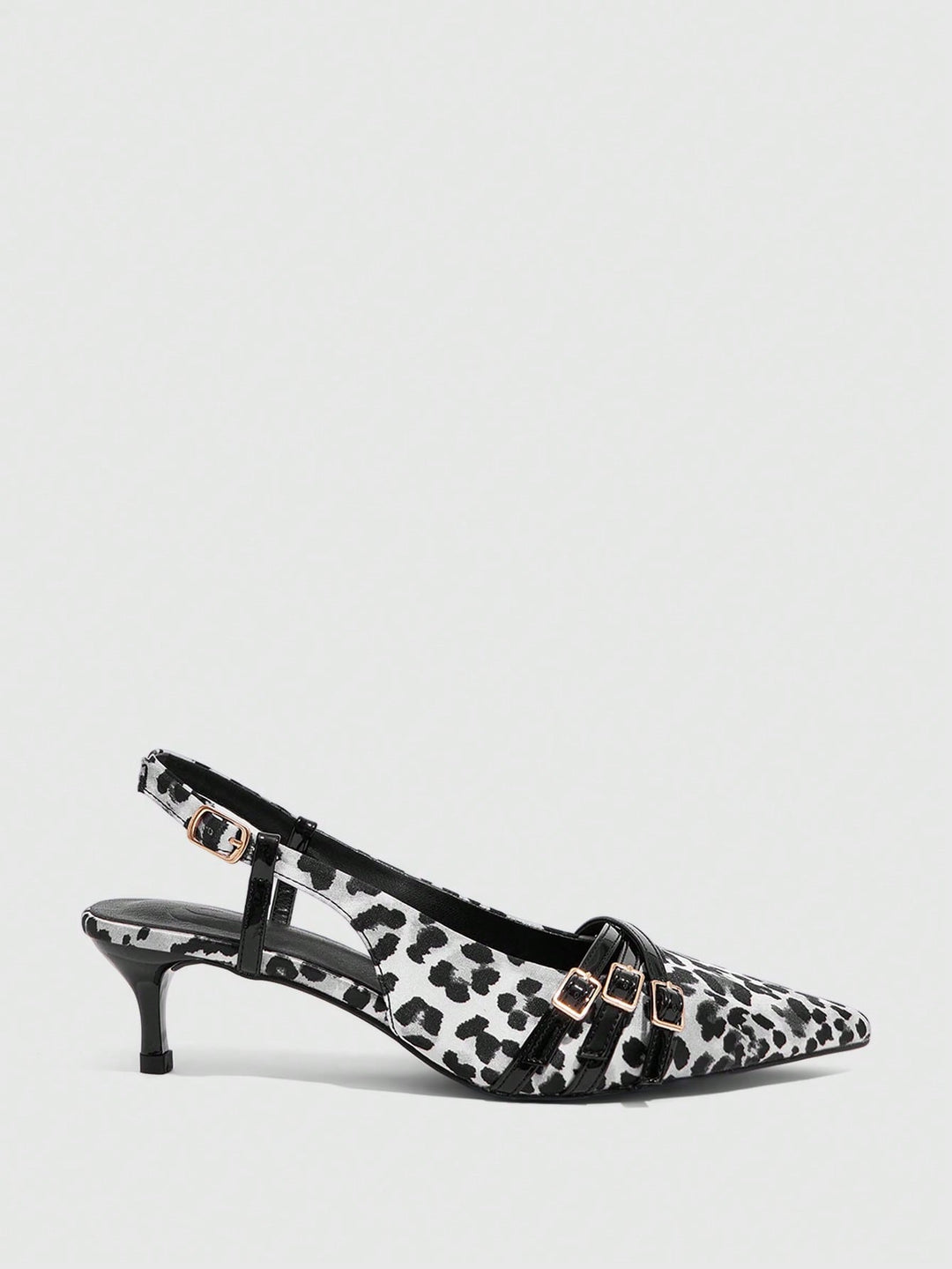 Pantofi cu toc SHEIN, negru