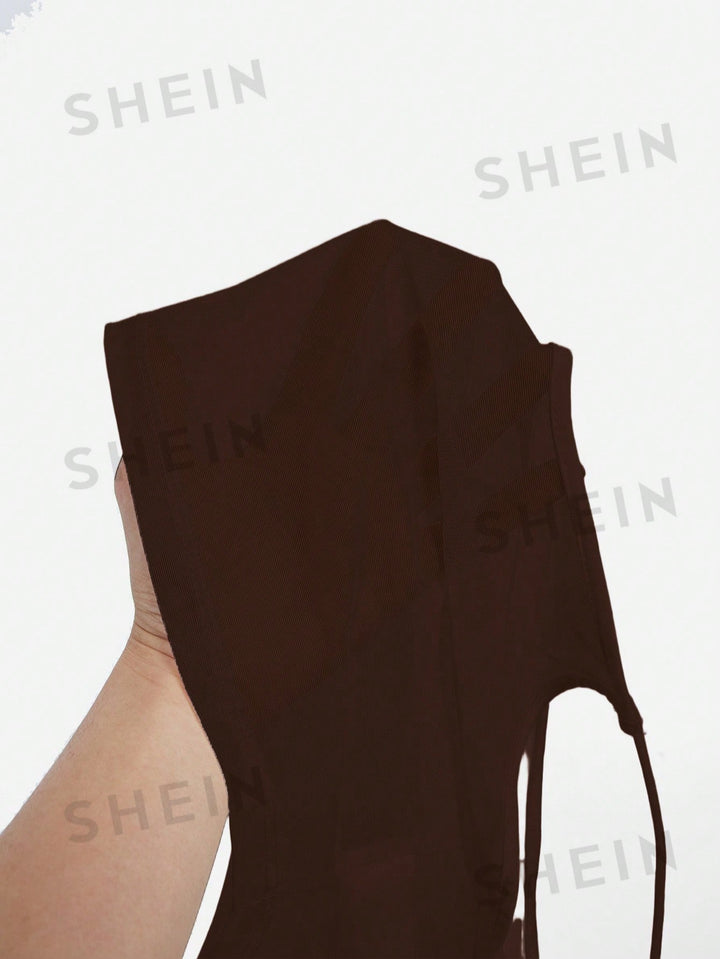 Shein barna blúz