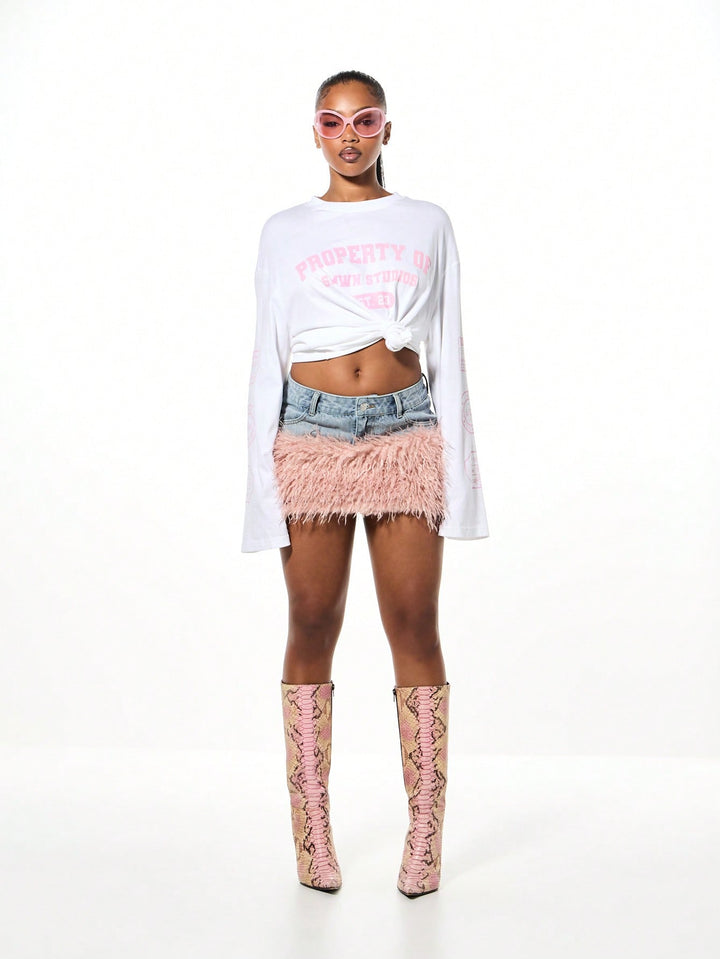 SHEIN mini szoknya, kék