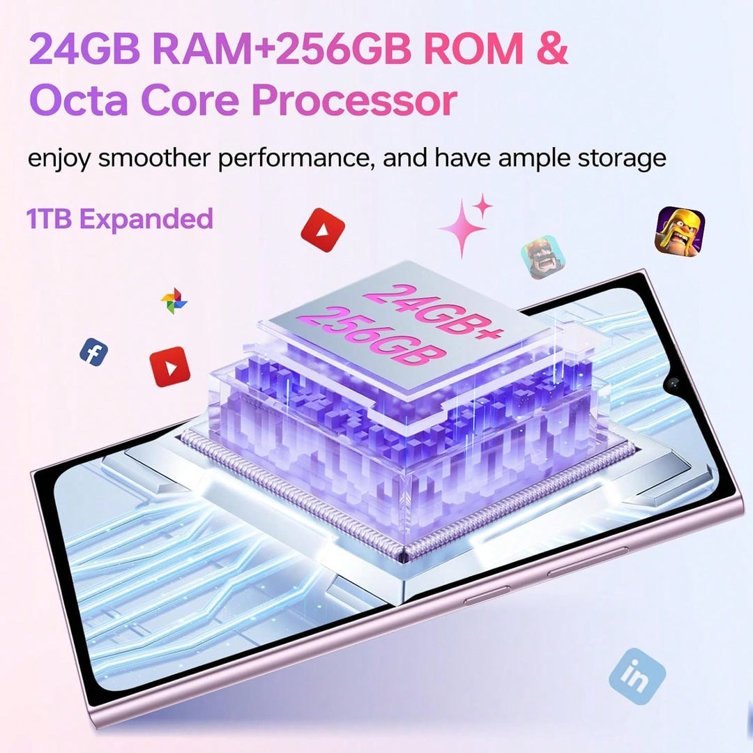 Telefon mobil SHEIN, negru