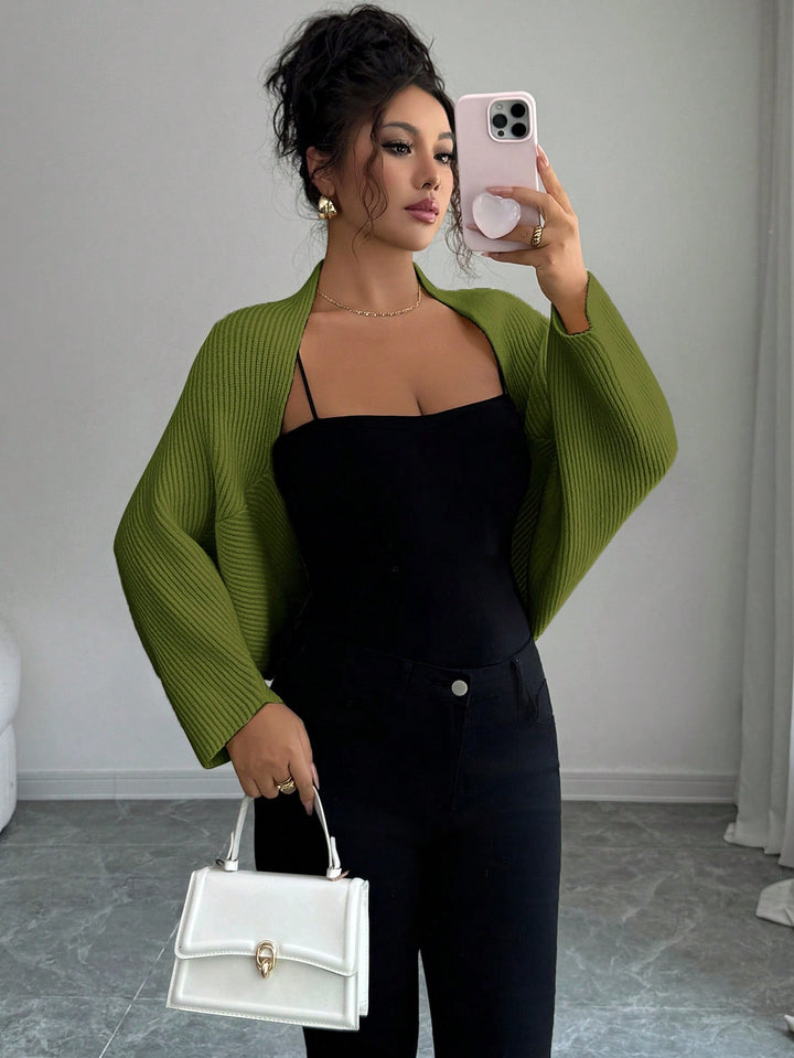 Cardigan SHEIN, kaki