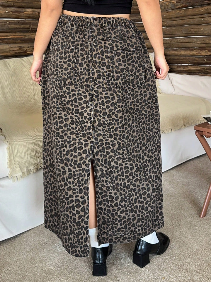 Fustă maxi SHEIN, mix culori