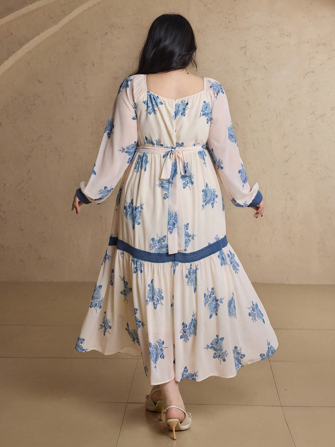 Rochie maxi SHEIN,mix culori