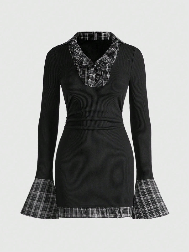 Rochie scurtă SHEIN, negru