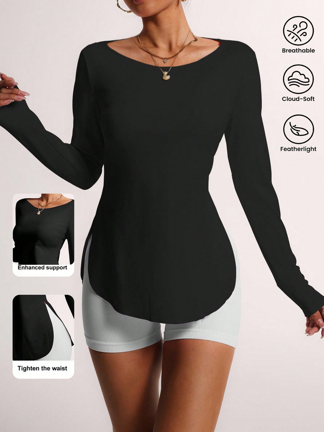 Tricou SHEIN, negru