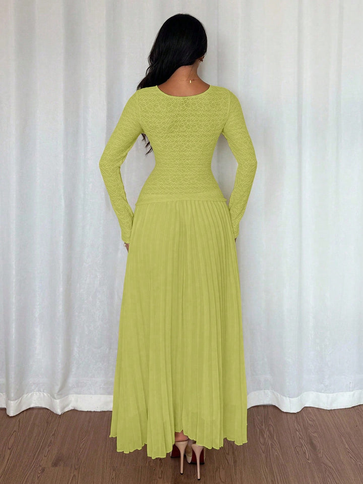 Rochie maxi SHEIN, verde