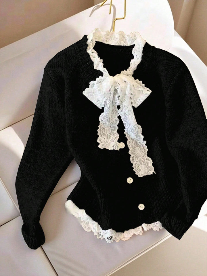 Cardigan SHEIN, negru