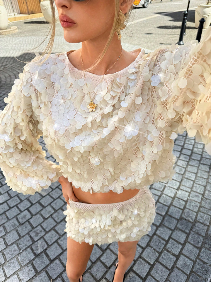 Top SHEIN, bej