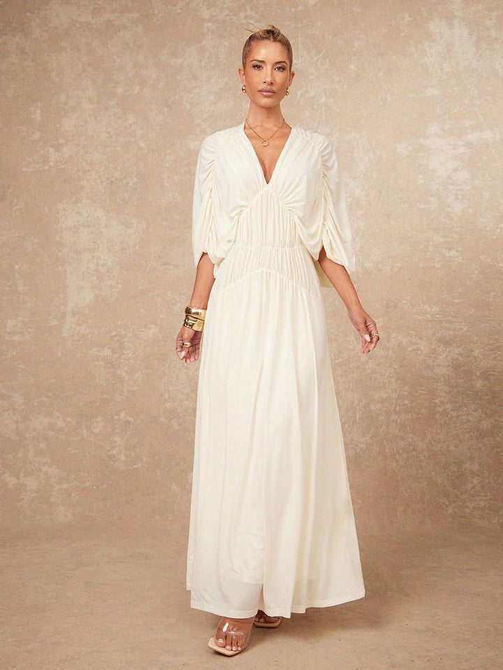 Rochie maxi SHEIN, galben