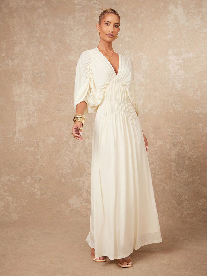 Rochie maxi SHEIN, galben
