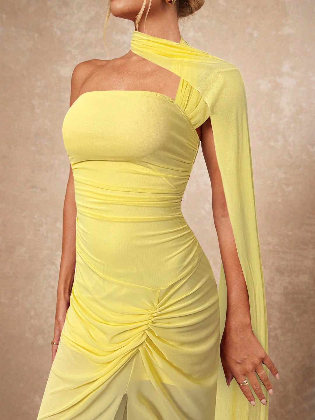 Rochie maxi Shein, galben