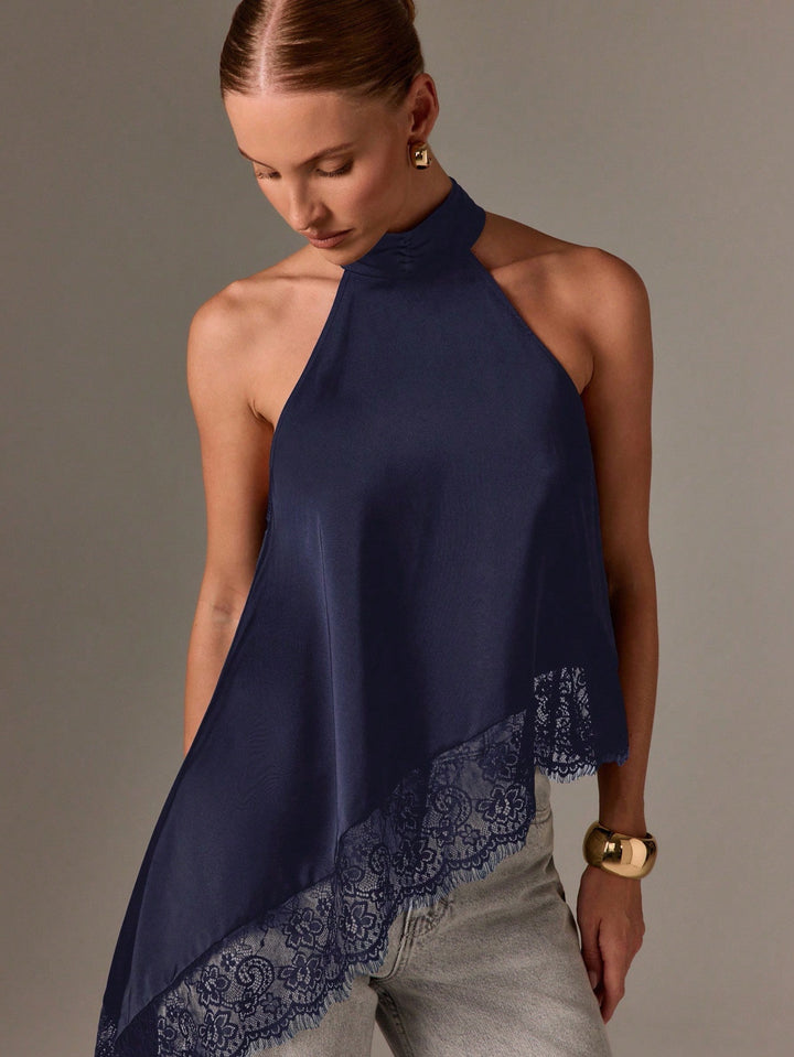 Top SHEIN, bleumarin